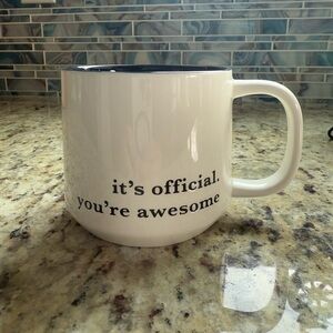 Target Inspirational White Mug